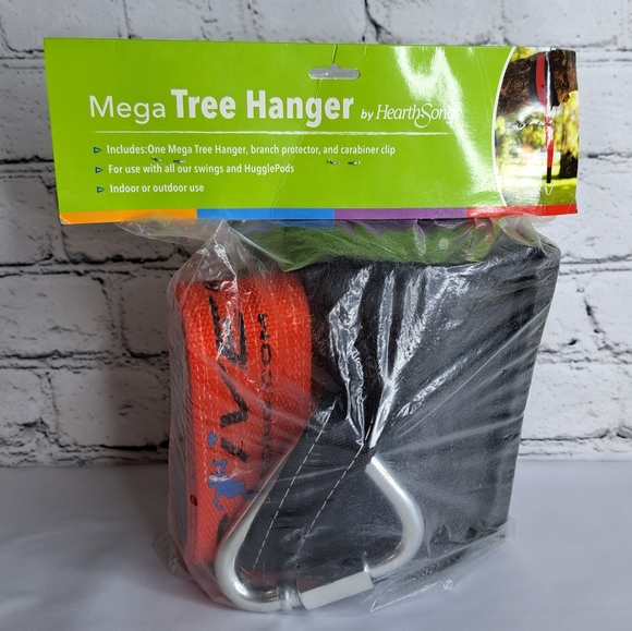 'HEARTHSONG' HEAVY DUTY MULTI-USE TREE HANGER SWINGS, HANGING PODS & MORE - Picture 4 of 16
